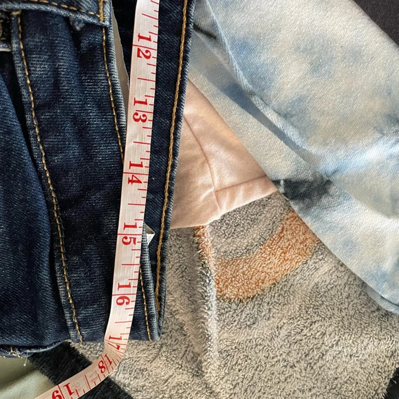 Zara|| Blue Jean Boot Cut, Size 14. Worn Once. With stretch - Picture 8 of 9